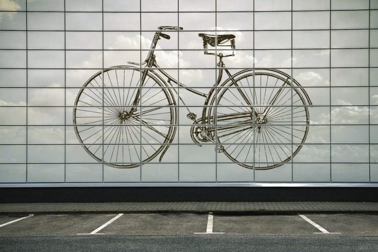 Abstellplätze für Fahrräder in Tiefgarage